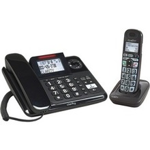 Clarity Amplified Corded And Cordless Phone System With Digital Answering System (pack Of 1 Ea)