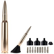Ammo Tenna 5.5" Billet Aluminum .50 Cal Replica Antenna Mast (gold And Bright Copper) (pac