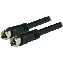 General Electric Rg6 Coaxial Cable, 50ft (black) (pack Of 1 Ea)