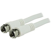 General Electric Rg6 Coaxial Cable, 50ft (white) (pack Of 1 Ea)
