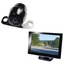 Boyo 5" Rearview Monitor With License-plate Camera (pack Of 1 Ea)