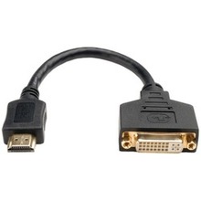Tripp Lite Hdmi To Dvi Adapter Cable, 8" (pack Of 1 Ea)