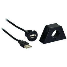 Axxess Male To Female Usb Cable With Mount (pack Of 1 Ea)