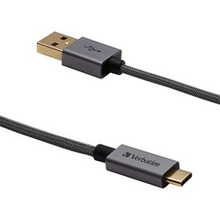 Verbatim Usb-c To Usb-a Cable, 47" (pack Of 1 Ea)