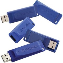 Verbatim 16gb Usb Flash Drive, 5 Pk (pack Of 1 Ea)