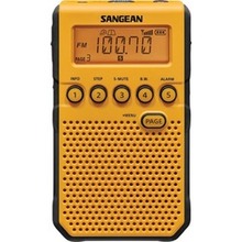 Sangean Am And Fm Weather Alert Pocket Radio (yellow) (pack Of 1 Ea)