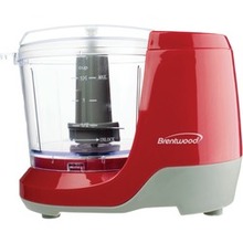 Brentwood Appliances 1.5-cup Mini Food Chopper (red) (pack Of 1 Ea)