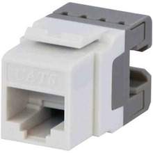Datacomm Electronics Cat-6 Jacks, 10 Pack (white) (pack Of 1 Ea)