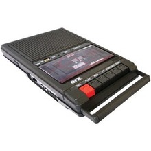 Qfx Retro Shoebox Cassette Tape Recorder (pack Of 1 Ea)