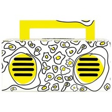 Qfx Bluetooth Streaming Tws Ready Lightshow Speaker (yellow) (pack Of 1 Ea)