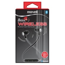 Maxell Bass 13 Wireless Bluetooth Earbuds (black) (pack Of 1 Ea)