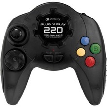 My Arcade Plug 'n Play Controller With 220 Games (pack Of 1 Ea)