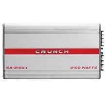 Crunch Smash Series 2,100-watt Monoblock Class Ab Amp (pack Of 1 Ea)