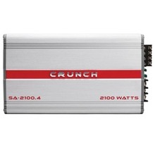 Crunch Smash Series 2,100-watt 4-channel Class Ab Amp (pack Of 1 Ea)