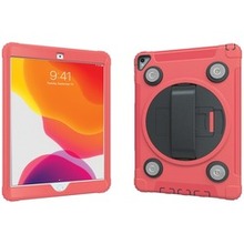 Cta Digital Magnetic Splashproof Case With Metal Mounting Plates For Ipad (red) (pack Of 1 Ea)
