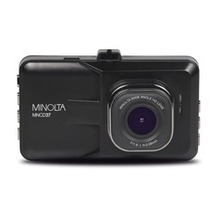 Minolta Mncd37 1080p Full Hd Dash Camera With 3-inch Qvga Lcd Screen (black) (pack Of 1 Ea)