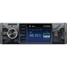 Power Acoustik Pl-430hb 4.3-inch Single-din In-dash Dvd Receiver With Bluetooth (pack Of 1 Ea)