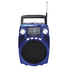 Supersonic Bluetooth 4 Band Radio (blue) (pack Of 1 Ea)
