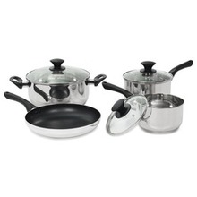 Starfrit Starbasix 7-piece Stainless Steel Cookware Set (pack Of 1 Ea)