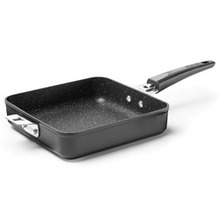 The Rock By Starfrit The Rock By Starfrit 9-inch Fry Pan And Square Dish With T-lock Detachable Han