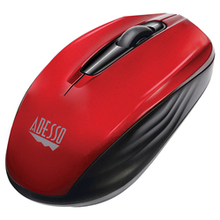 Adesso Imouse S50 2.4 Ghz Wireless Mini Mouse (red) (pack Of 1 Ea)