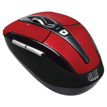 Adesso Imouse S60 2.4 Ghz Wireless Programmable Nano Mouse (red) (pack Of 1 Ea)