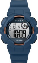 Timex TW5M23500 Mako DGTL   44mm Blue Silicone Strap Watch G818-TW5M23500